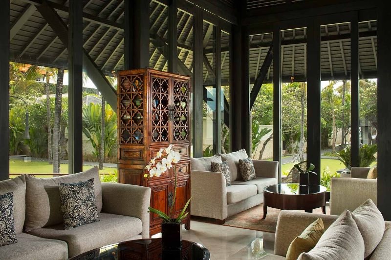 Loby The Royal Santrian Luxury Beach Villas Bali Loby The Royal Santrian Luxury Beach Villas Bali